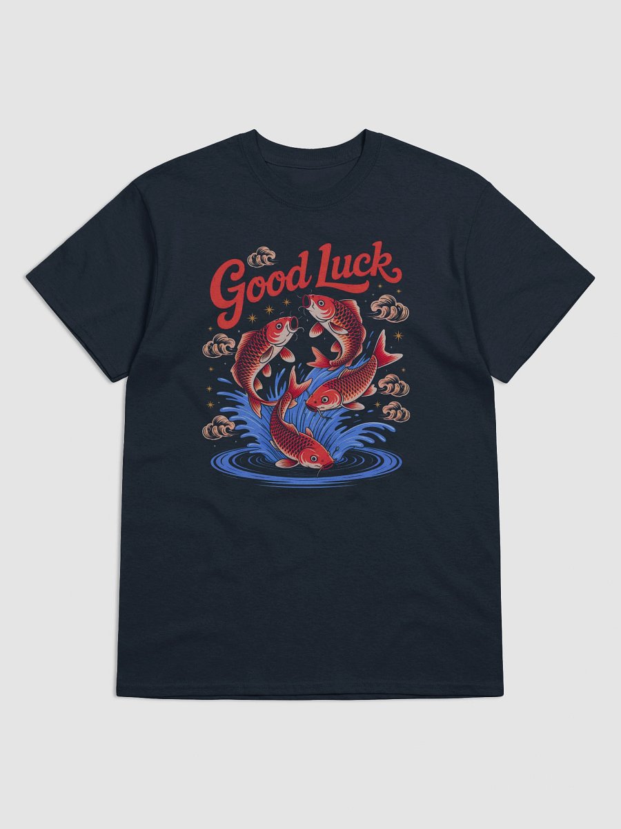 Jumping Koi Good Luck T-Shirt product image (9)
