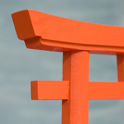 Japan Shinto Shrine Gate - Small Wood Inari Torii Tori product image (3)