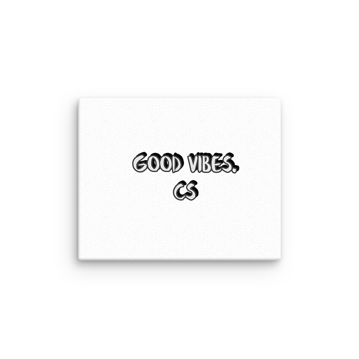 Good Vibes. CS. 8"x10" Wall Art product image (1)