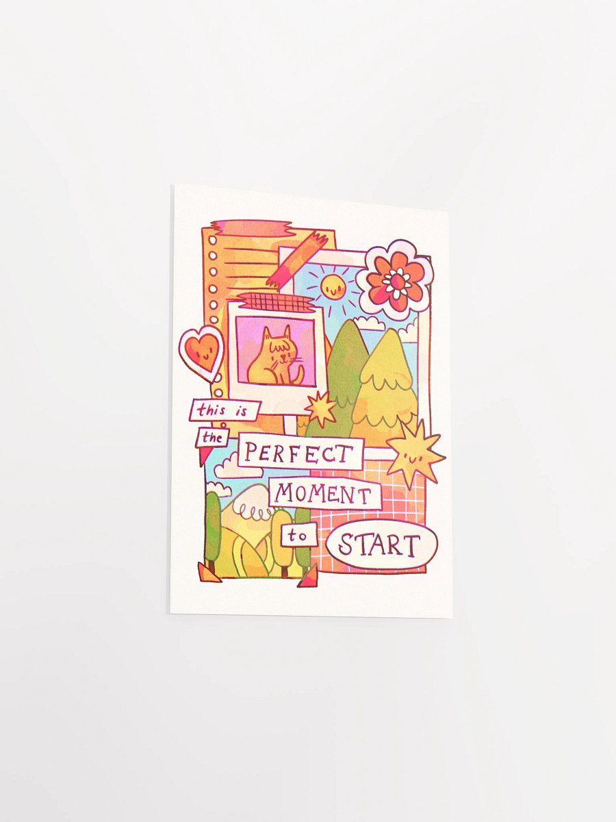 The Perfect Moment to Start Print product image (4)