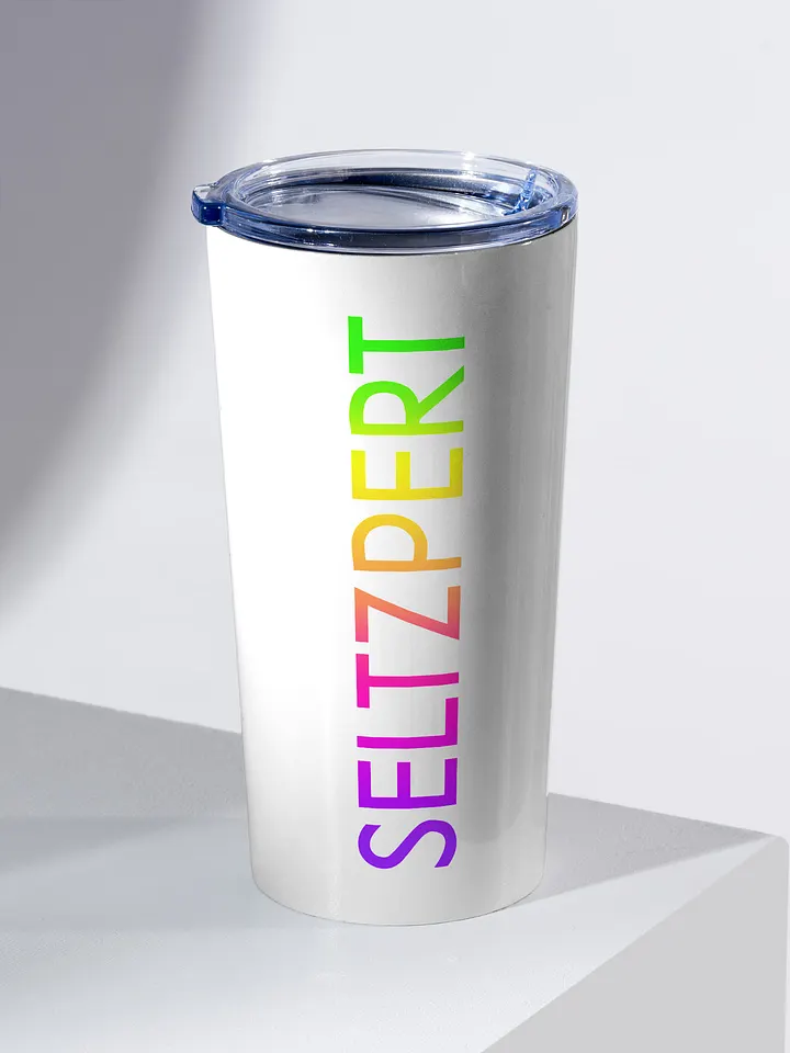 Seltzpert Drink Tumbler (White) | Rainbow Paradise product image (2)