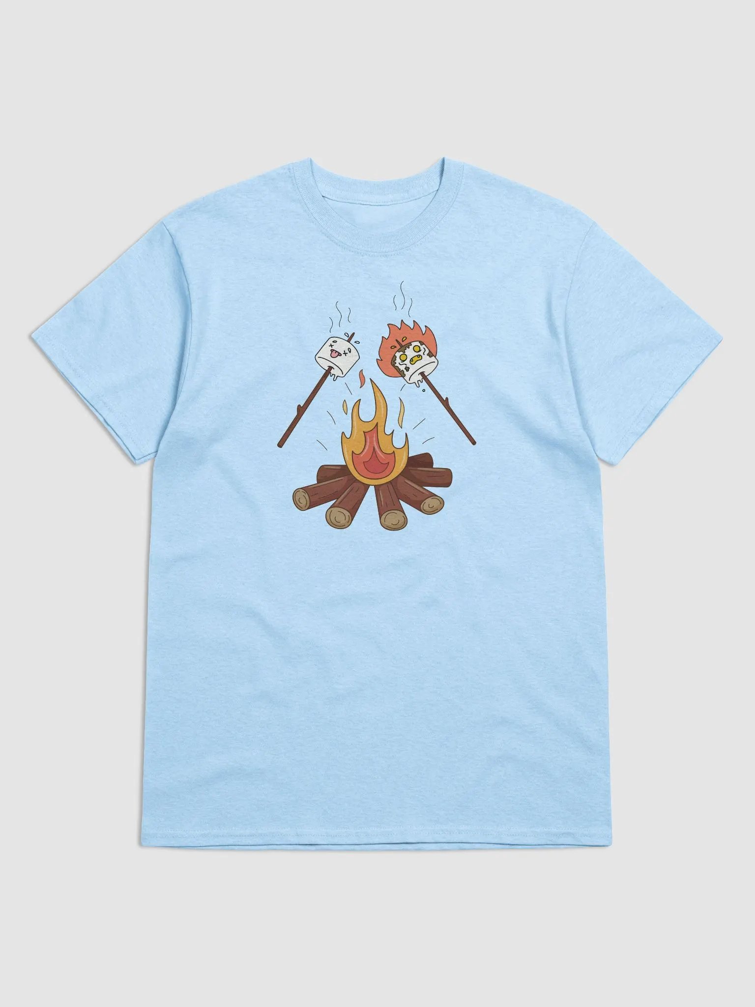 S'mores Roasting Heavyweight T-shirt product image (1)