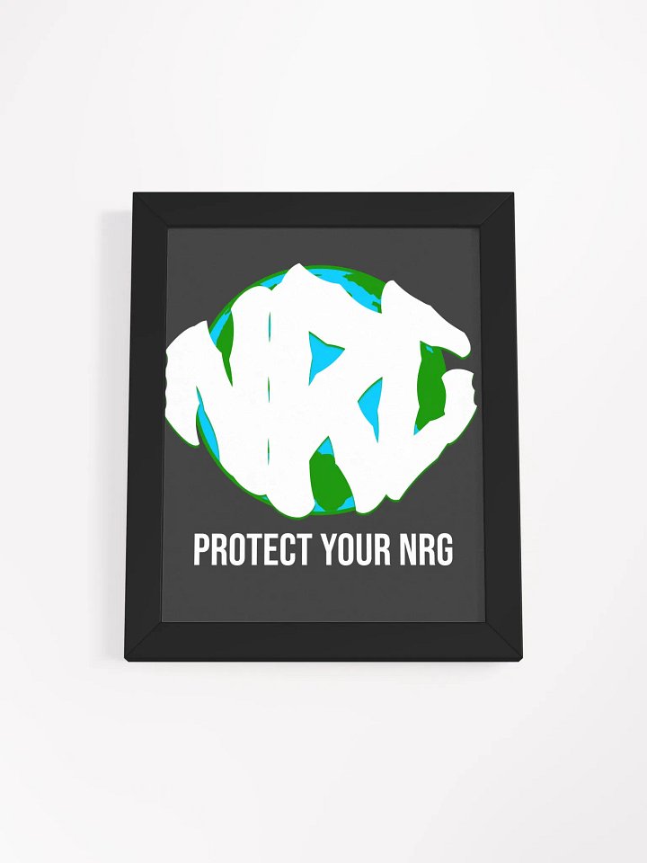 Protect Your NRG Framed Matte Poster product image (1)