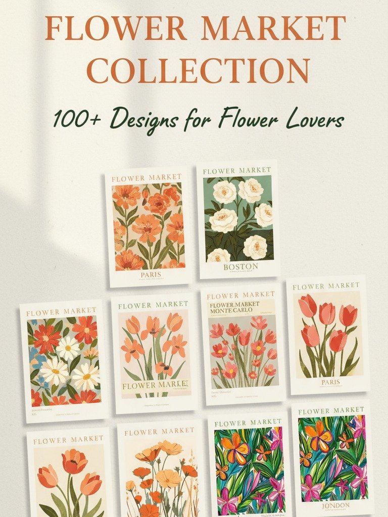 Flower Market Art Collection product image (4)