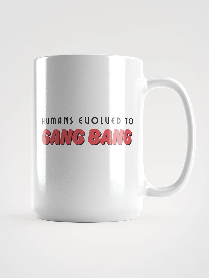 Human Evolved to Gang Bang Mug product image (1)