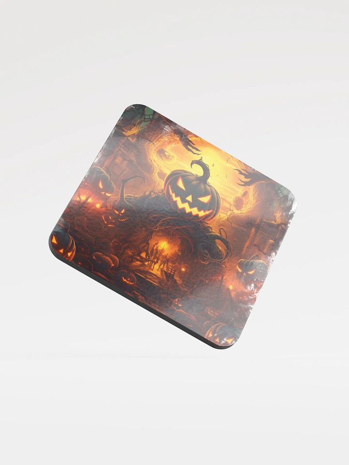 Spooky Glossed Cork Coaster product image (1)