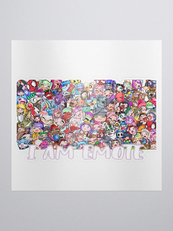 I AM EMOTE sticker product image (1)
