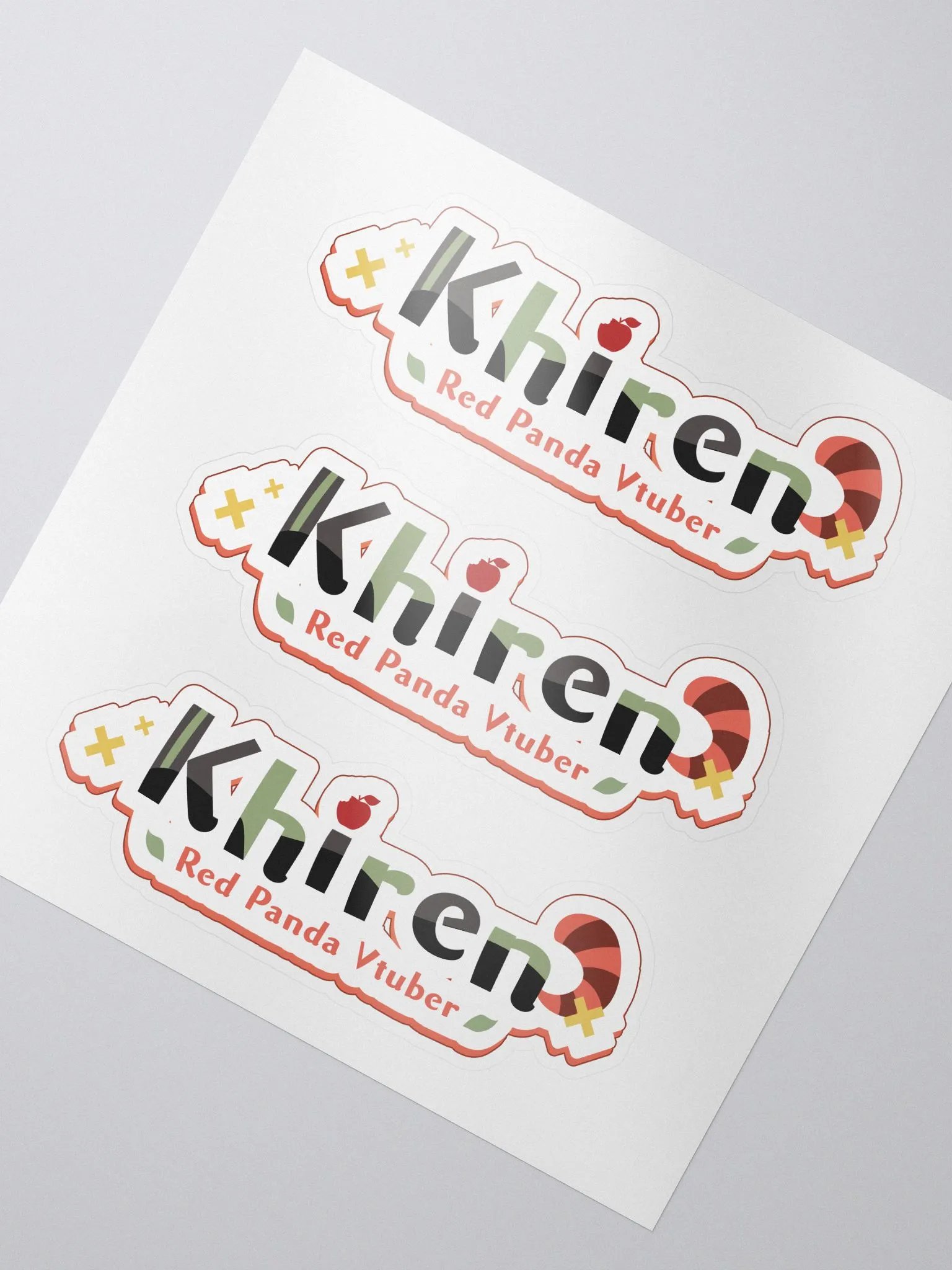 Khiren - Logo Sticker - Set of 3 product image (2)