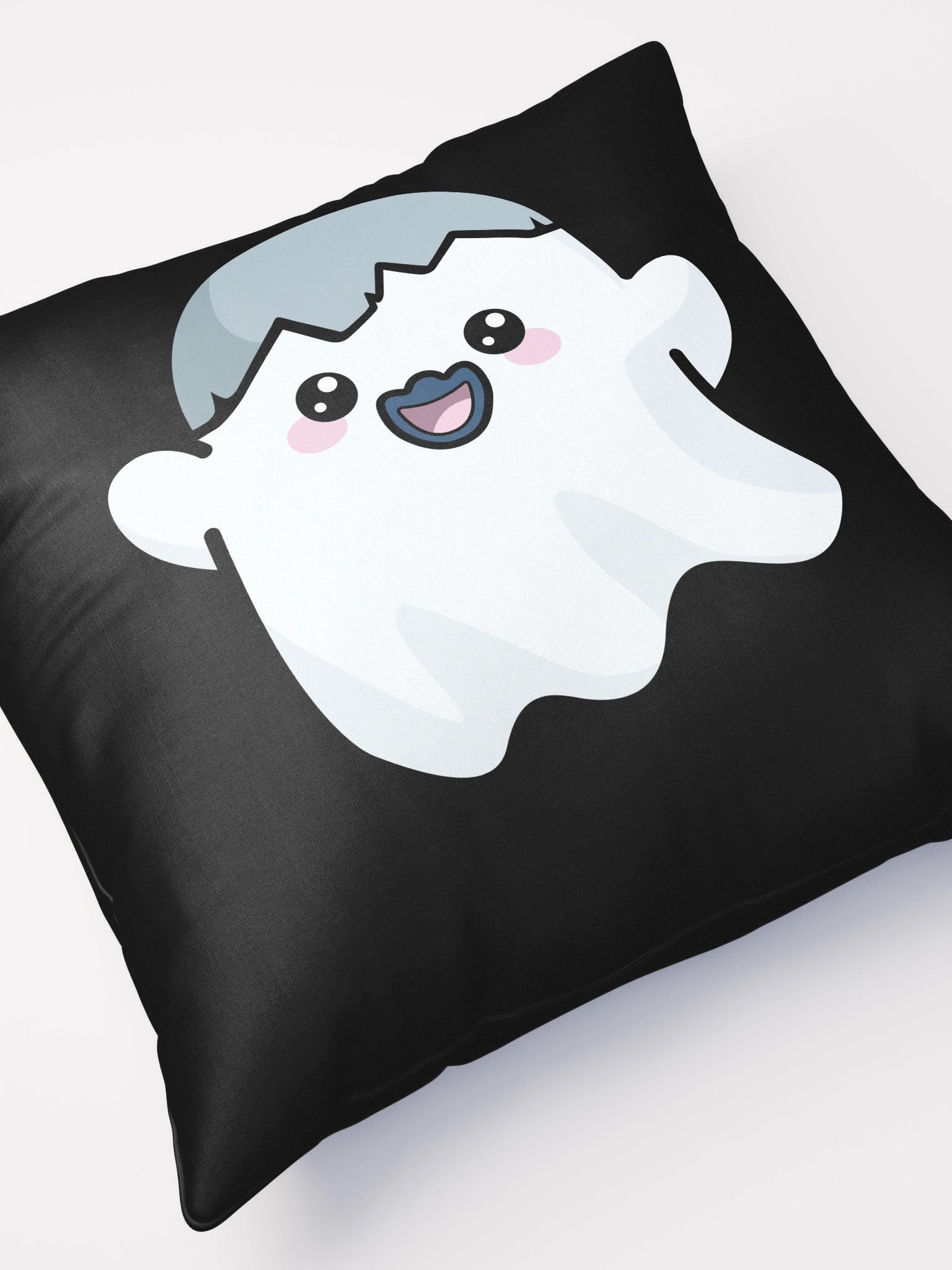 Ghost Battle Chicken Throw Pillow product image (4)