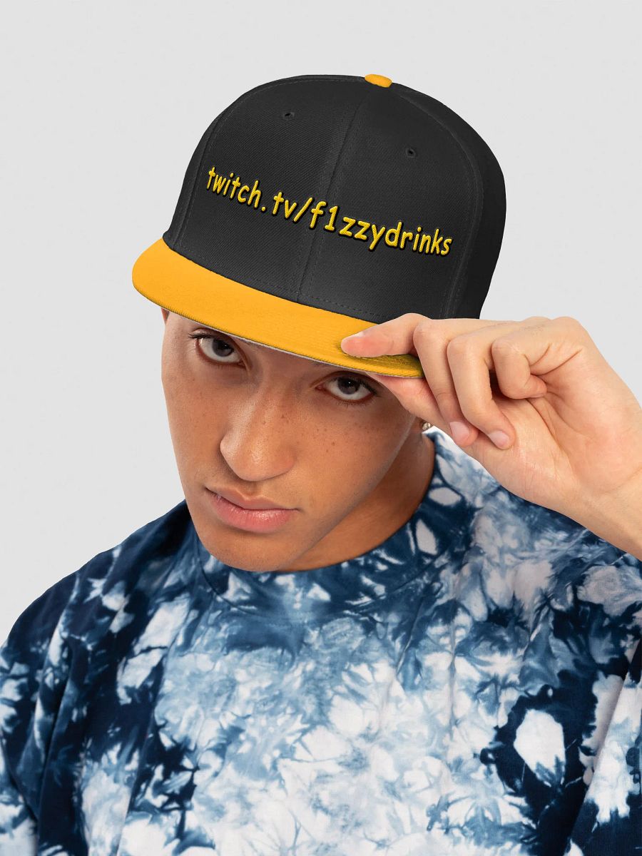 F1zzyDrinks Twitch Snapback Cap product image (1)
