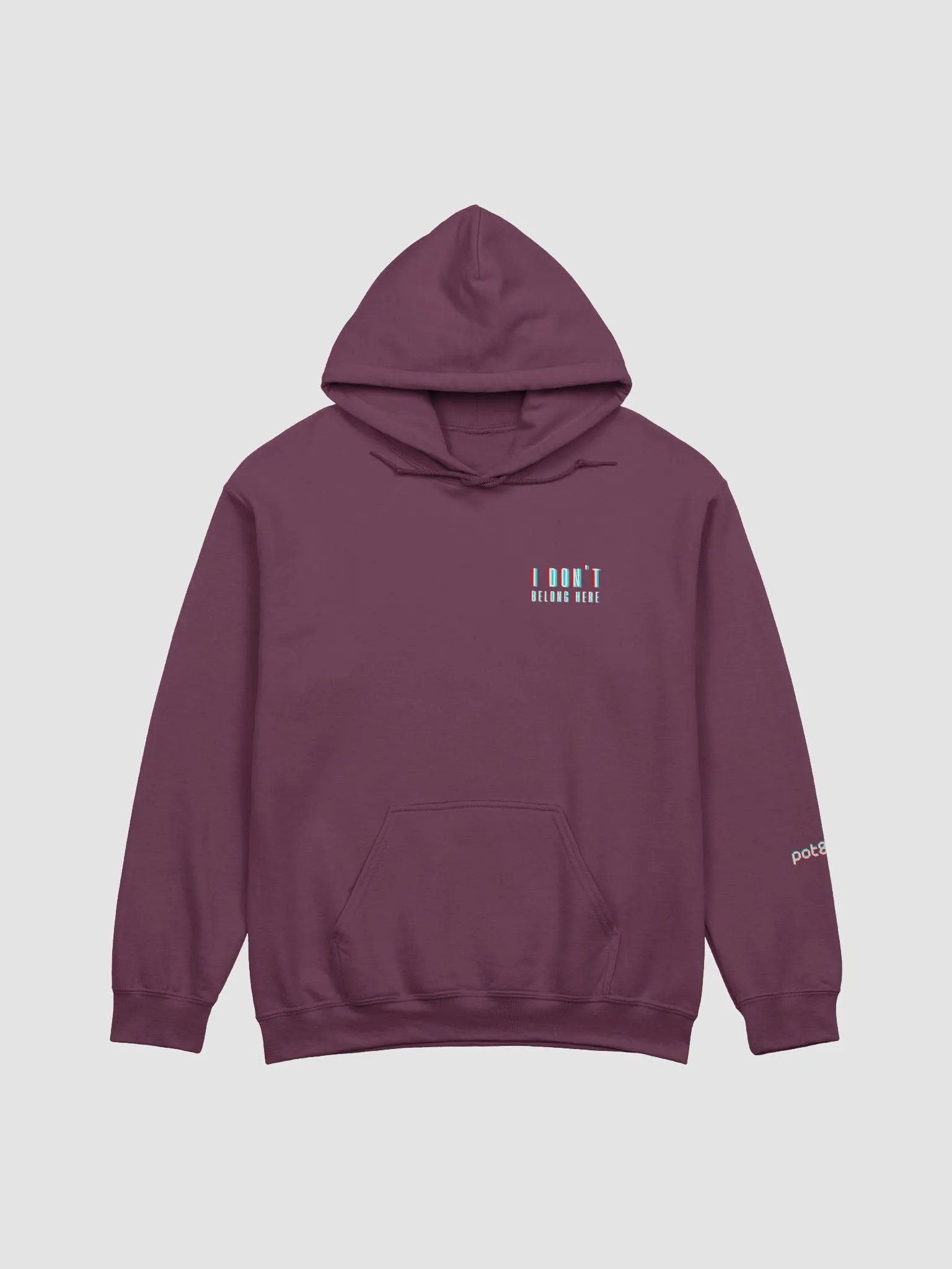 I DON'T BELONG HERE premium hoodie product image (38)