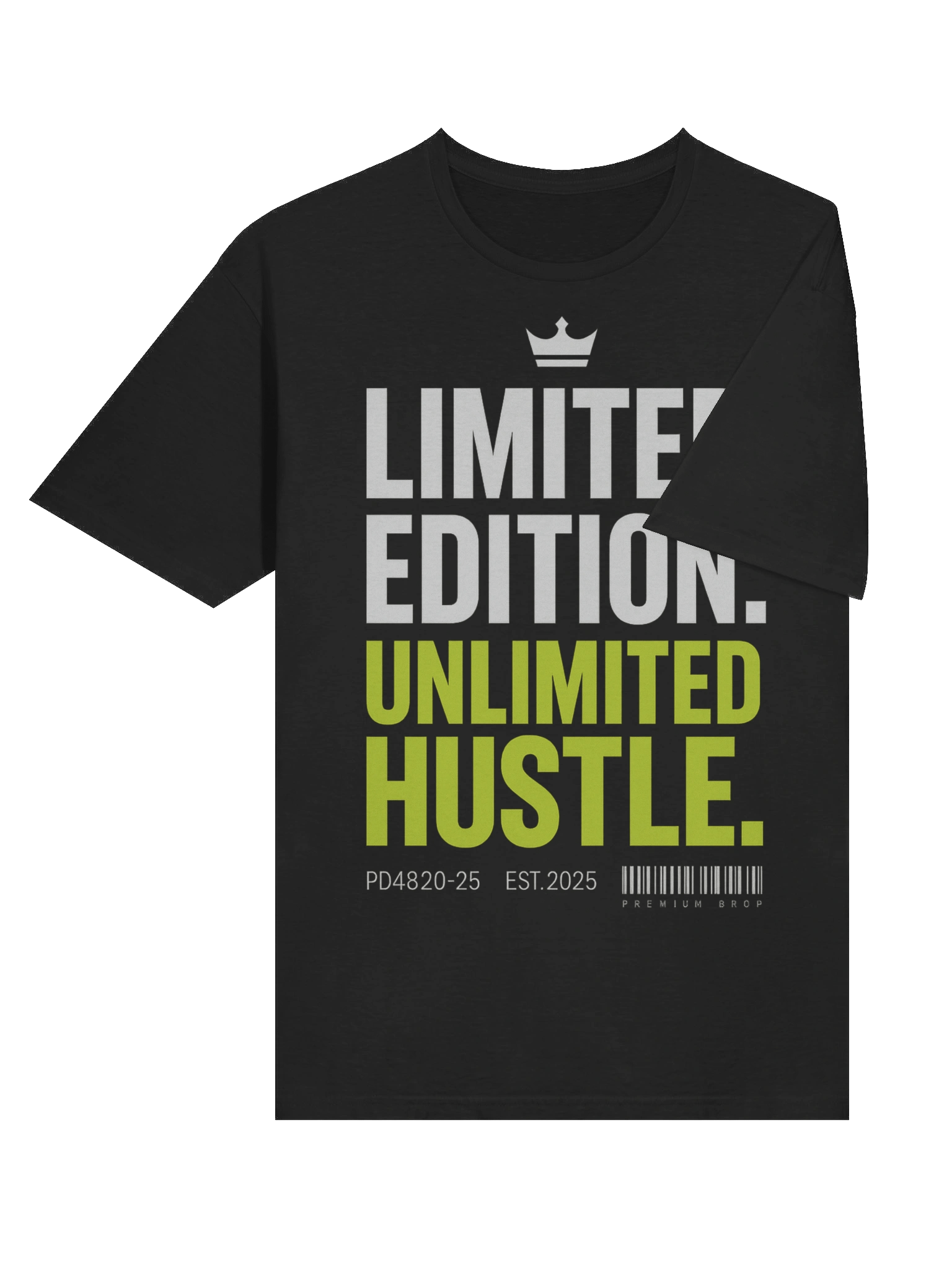 Limited Edition. Unlimited Hustle – Motivational Streetwear T-Shirt product image (6)