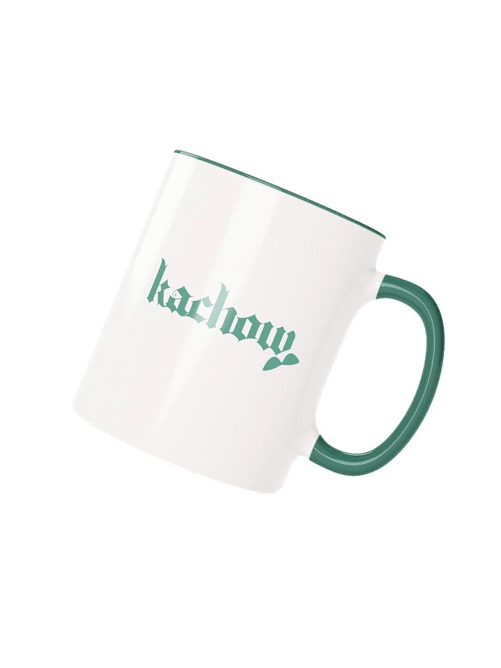 Kachow Transcripts Green Ceramic Mug product image (1)