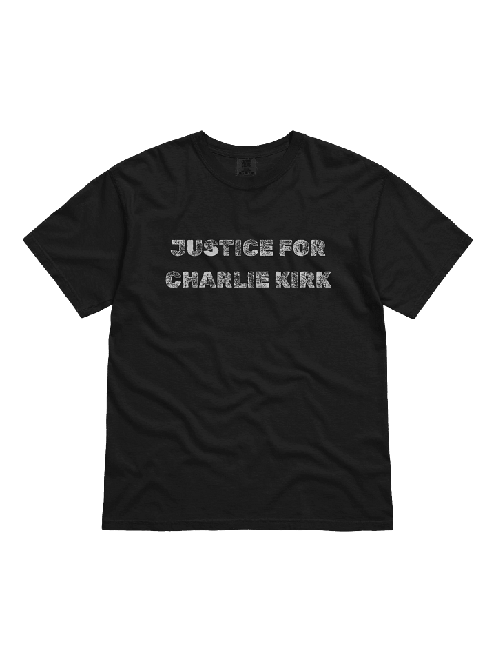 Justice for Charlie Kirk T-Shirt product image (1)