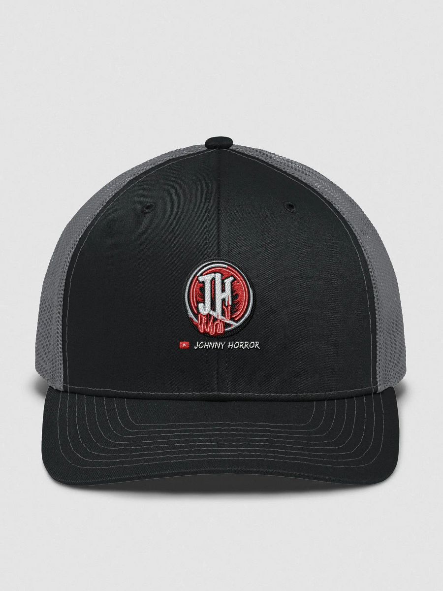 Neon Trucker Two Tone Hat Play Button Cap product image (1)