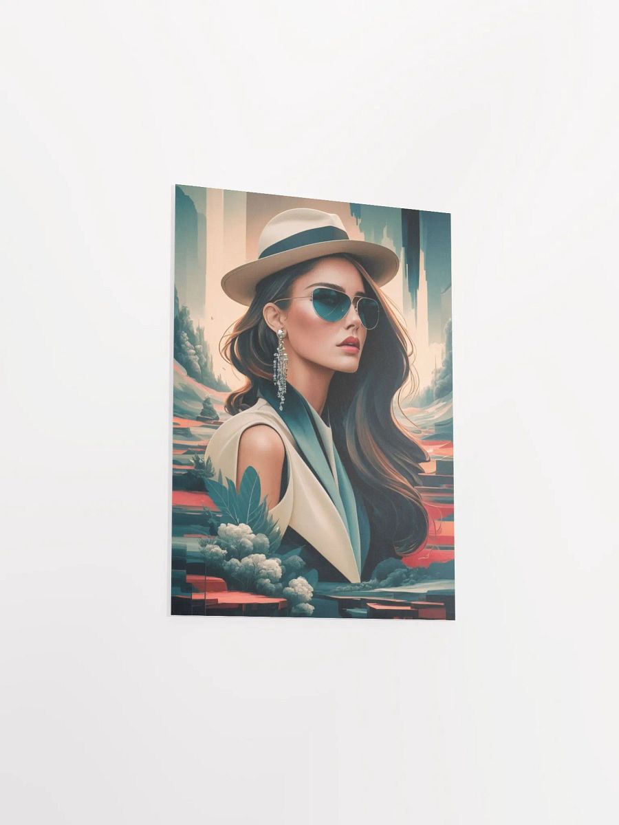 Abstract illustration of a Woman Poster - 14 product image (11)