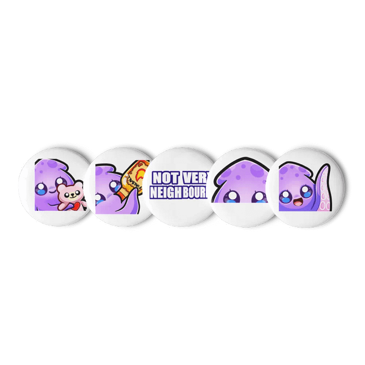 Squid Emote Pin Set [3] product image (2)