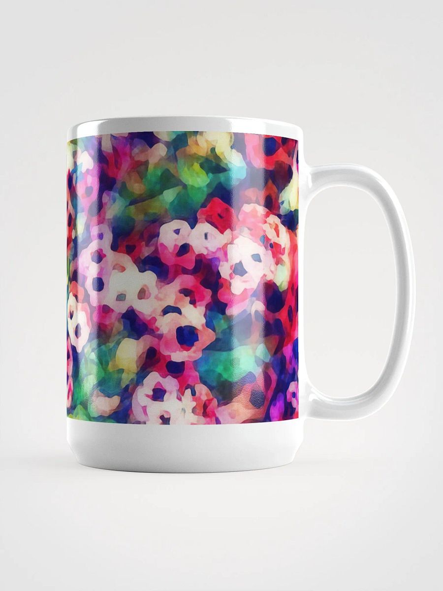 Abstract Graphic | White Coffee Mug | Tea Tree Floral product image (3)