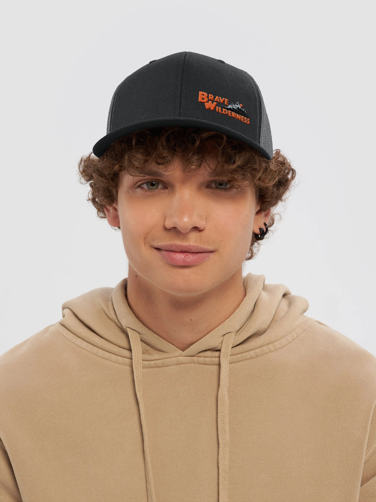 Brave Wilderness Trucker Snapback Hat product image (6)