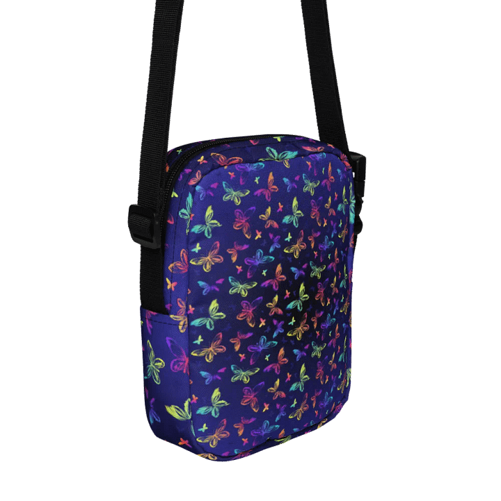 Kaleidoscope Butterfly Dreams Crossbody Bag nature moms dads daughters sons product image (2)