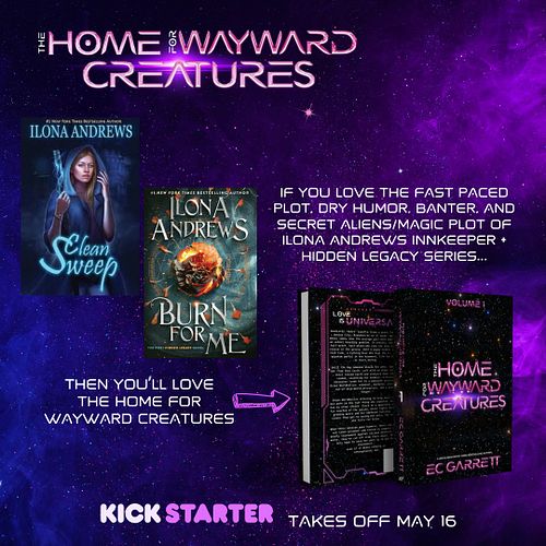 Meet THE HOME FOR WAYWARD CREATURES (Volume 1), my new paranormal space romantasy series about the galaxy’s only animal rescu...