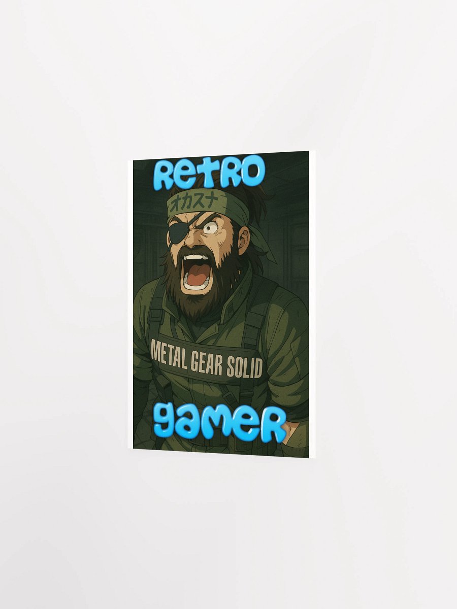 Retro Gamer Metal Gear Solid Poster product image (15)