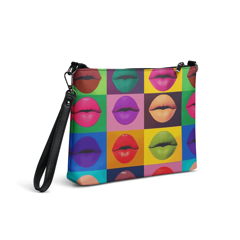 Pop Art Lips Crossbody Bag product image (4)