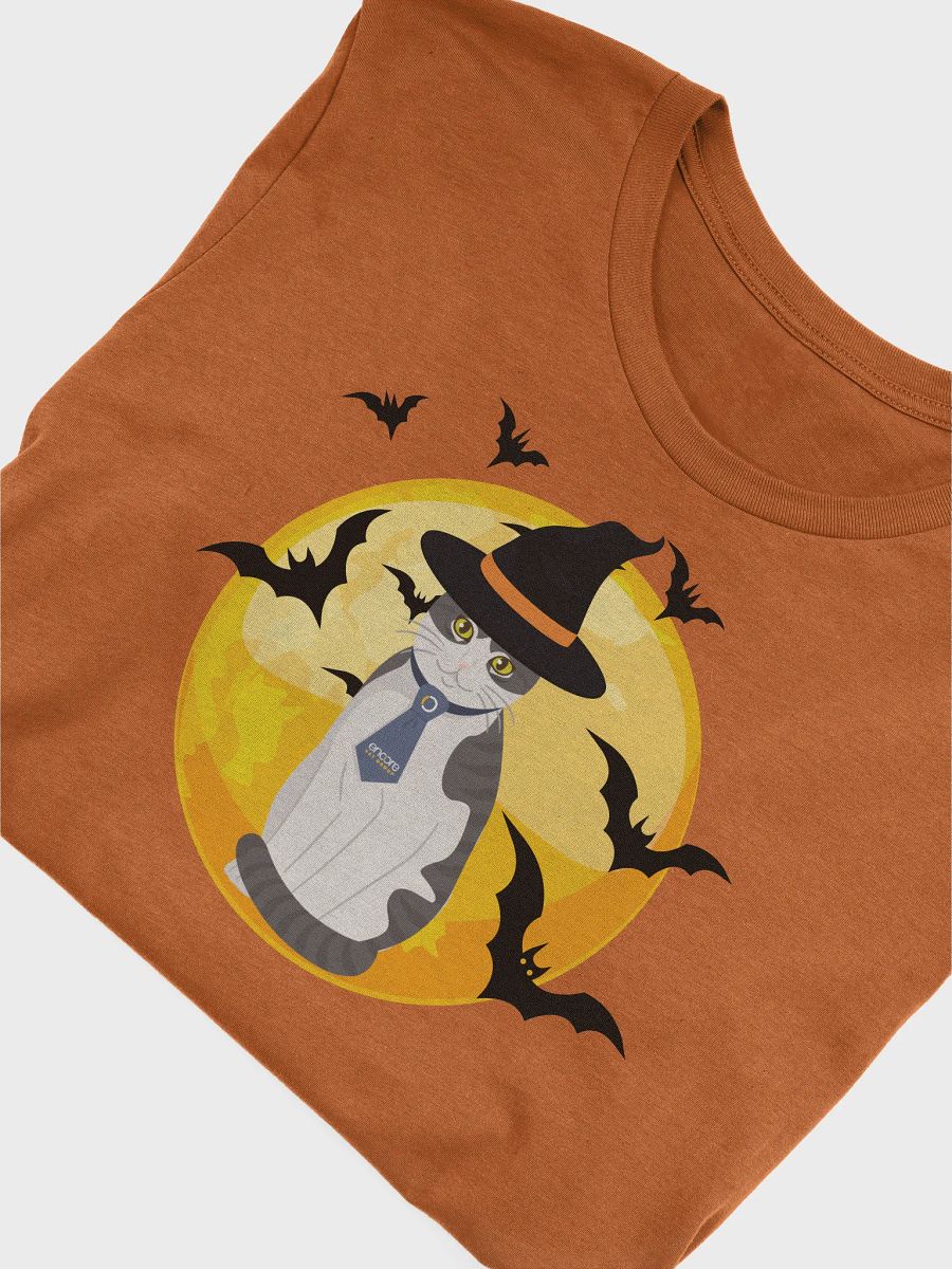 Encore Unisex Halloween Cat Bella & Canvas T-Shirt product image (10)