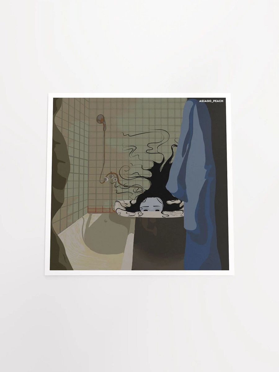 Bathroom Sink Horror Print product image (12)