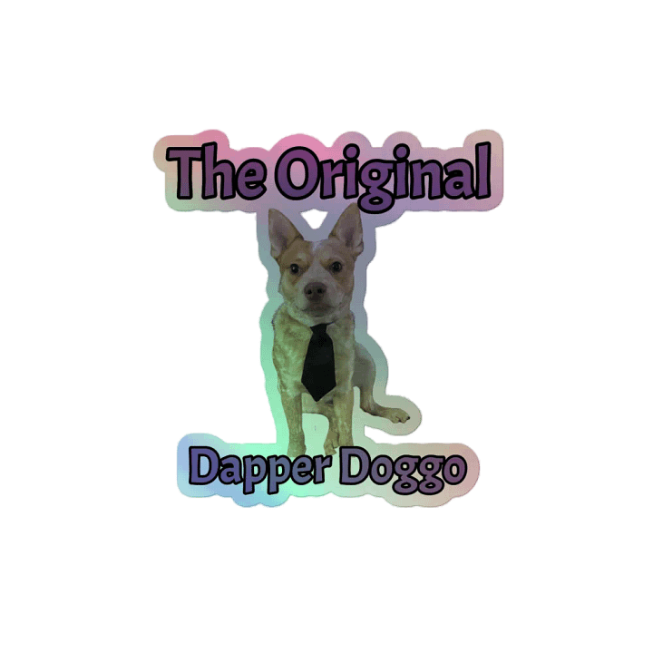Dapper Doggo Holographic product image (2)