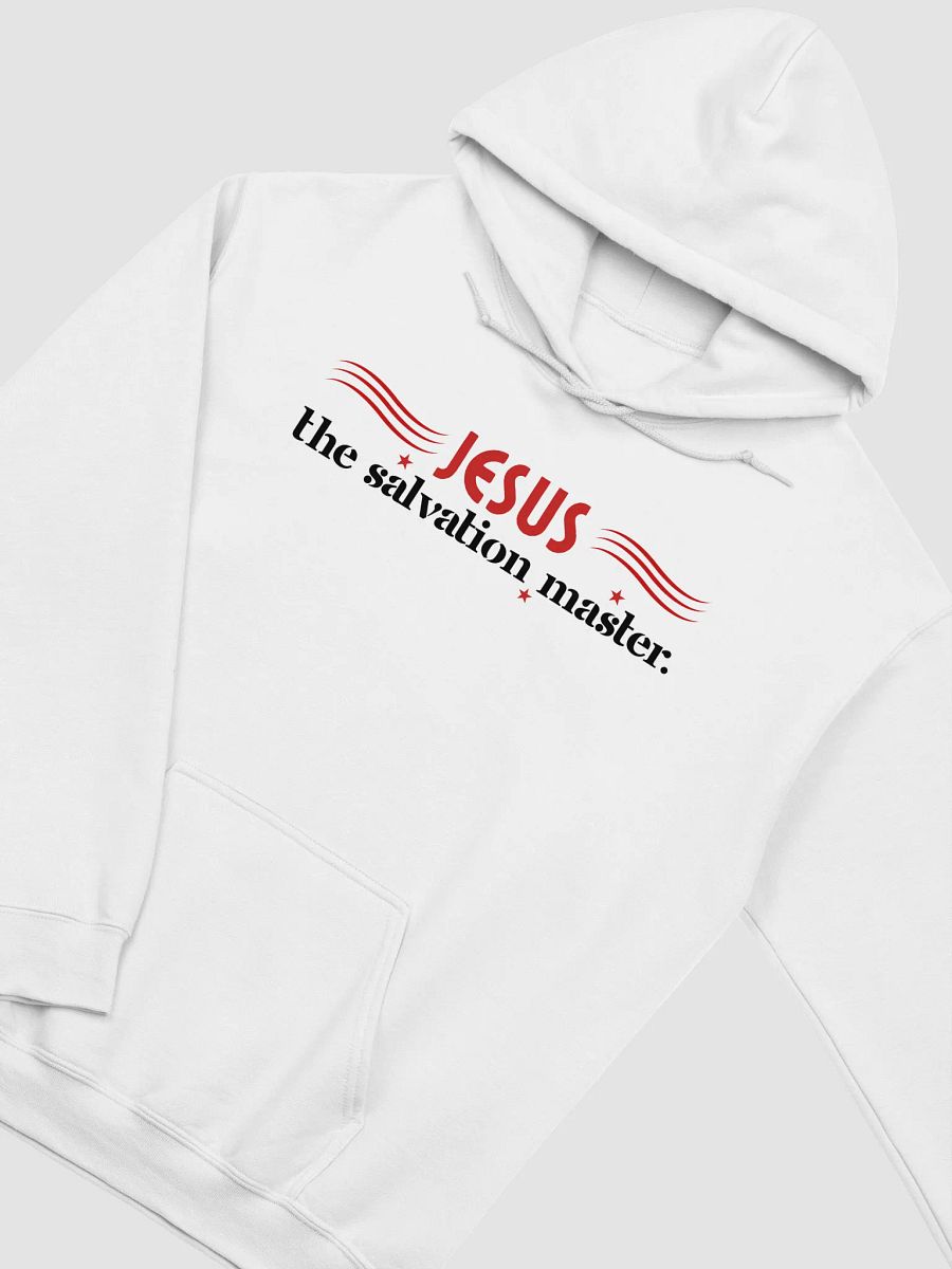 JESUS The salvation Master Gildan Hoodie - Front / Back. product image (5)