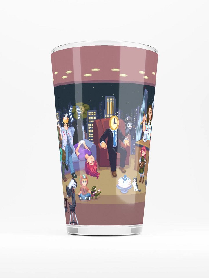 Community Couch Pint Glass product image (1)
