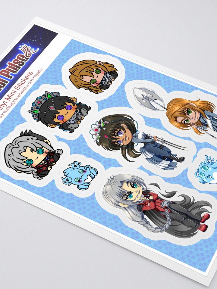 Celestial Pulse Sticker Sheet product image (2)