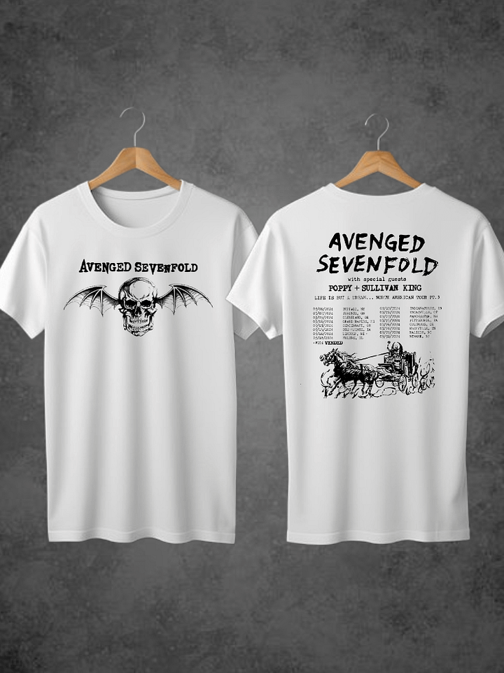 Avenged Sevenfold With Poppy And Sullivan King T-Shirt product image (1)