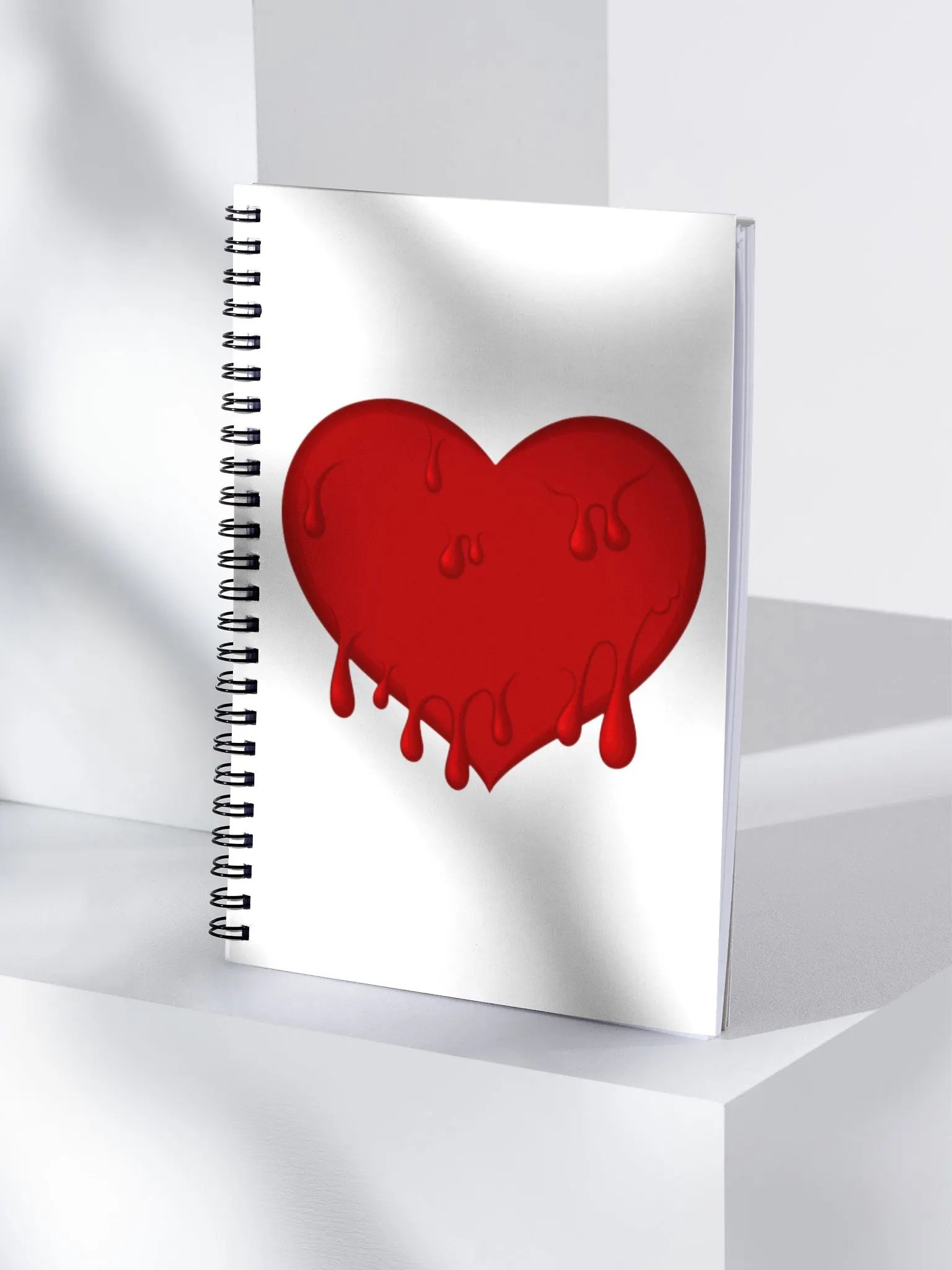 Bloody Heart Spiral Bound Notebook product image (4)