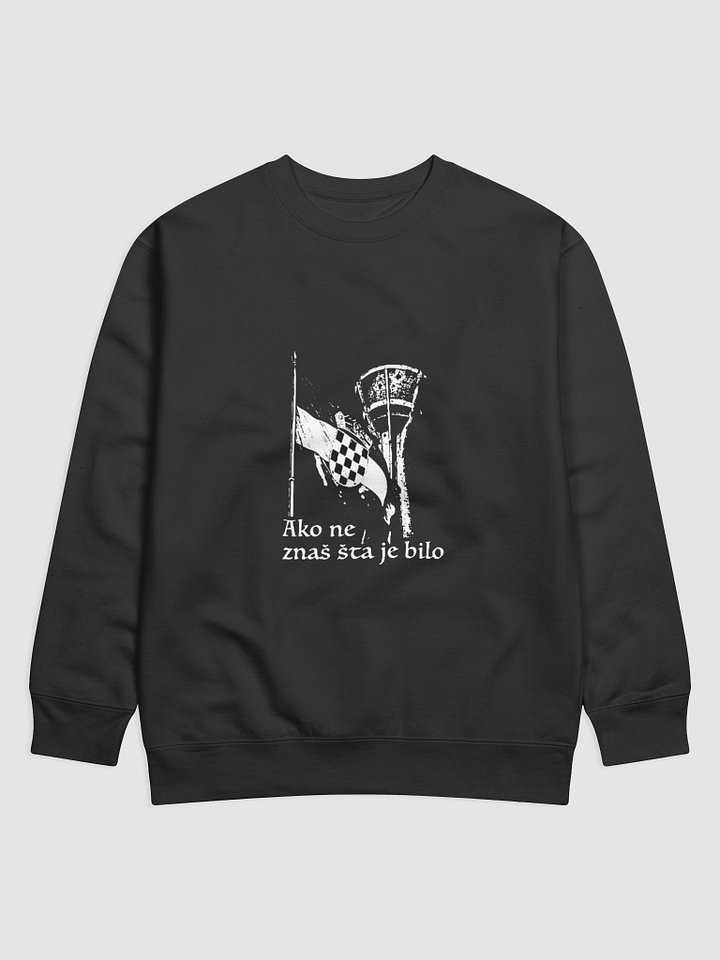 Checkered Flag Croatia Vukovar Helmet Sweatshirt product image (1)