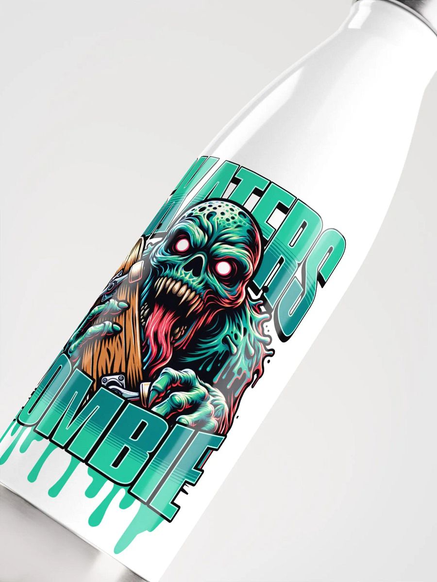 Glowing Zombie Skaters Stainless Steel Water Bottle product image (9)