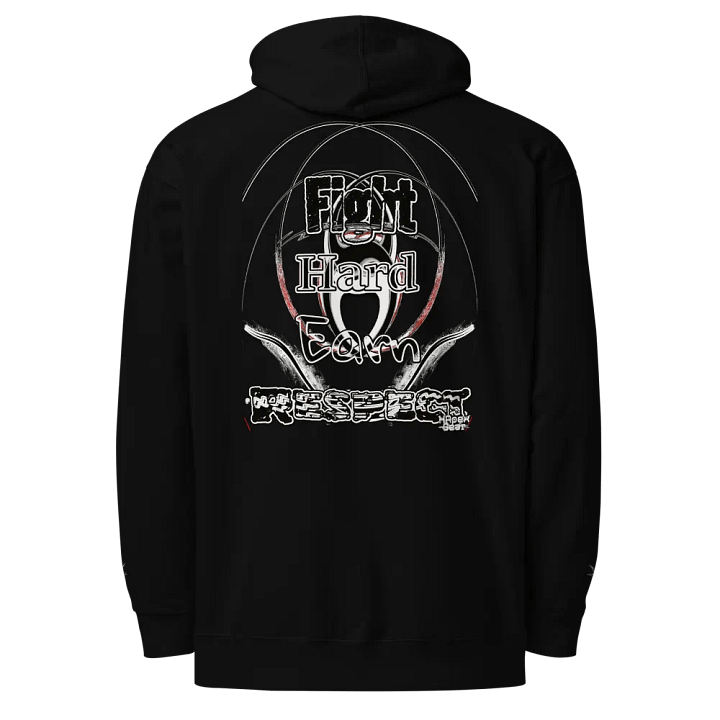 Fight Hard Earn Respect - Embroidered - Wrist - Midweight Hoodie product image (1)