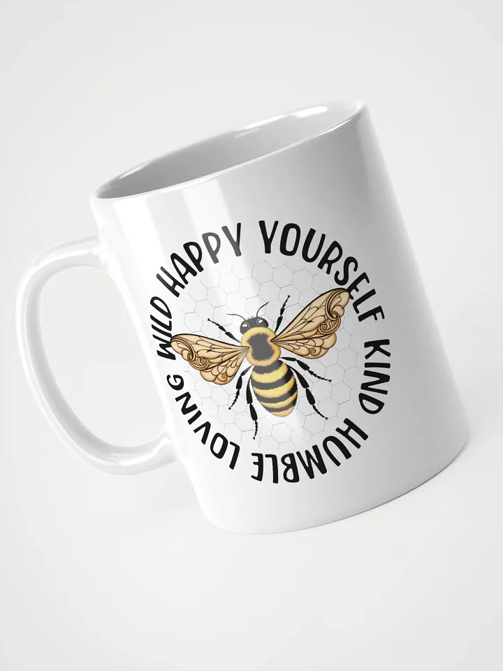 Buzzing Inspirational White Glossy Mug product image (2)