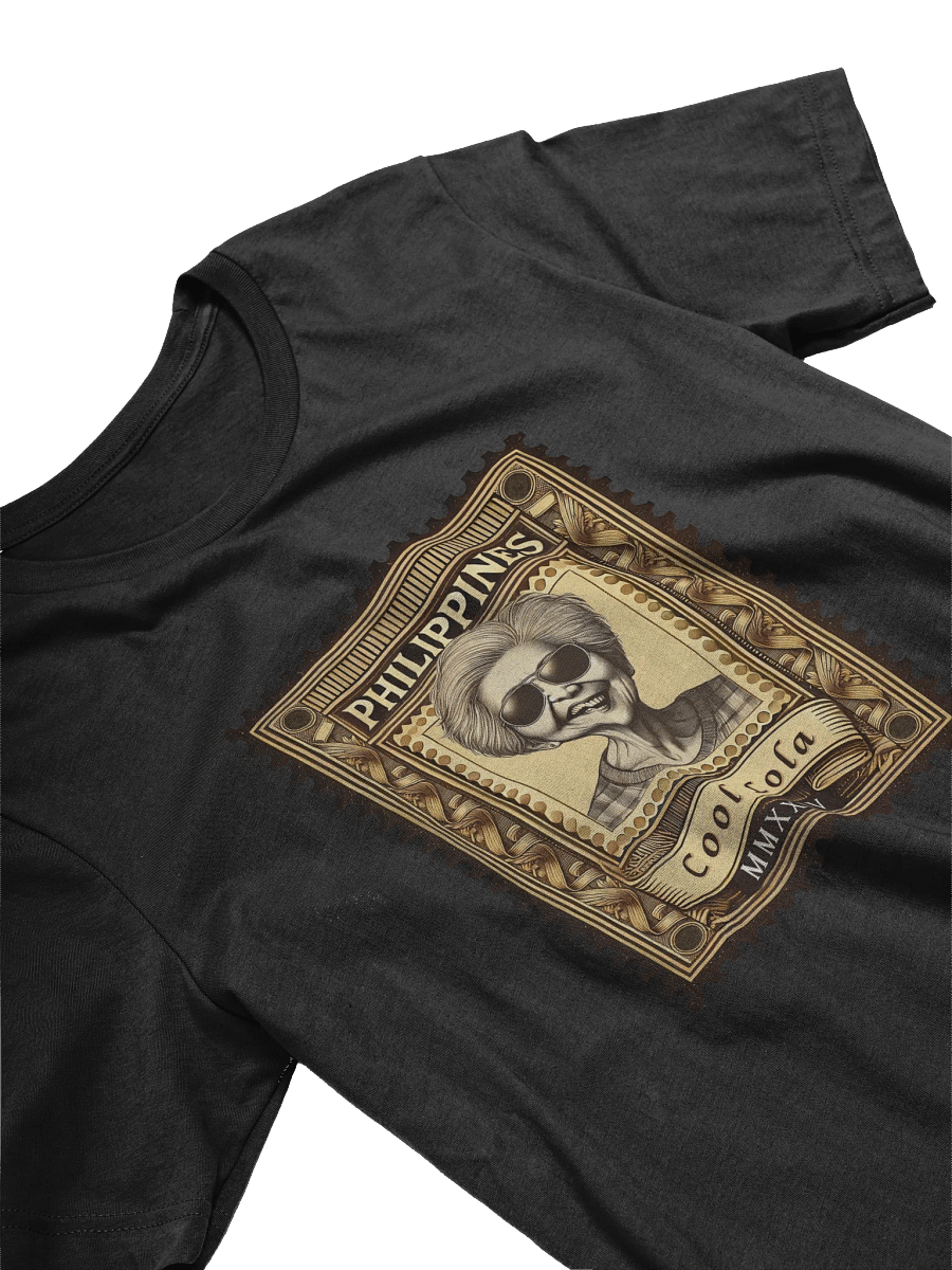 Cool Lola Vintage Philippines Stamp T-Shirt product image (2)