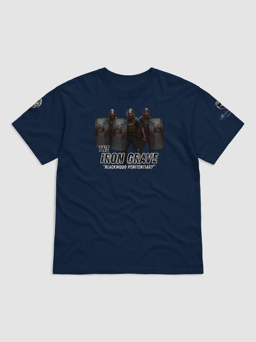 The Iron Grave - Blackwood Penitentiary - The Iron Brutes - Black Logo T-Shirt product image (21)