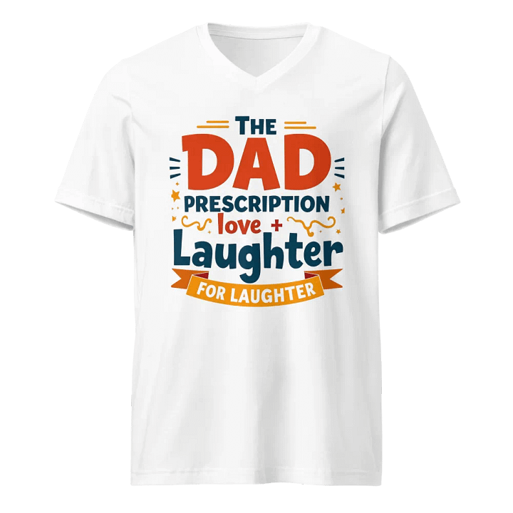 Love + Laughter Dad V-Neck Tee product image (5)