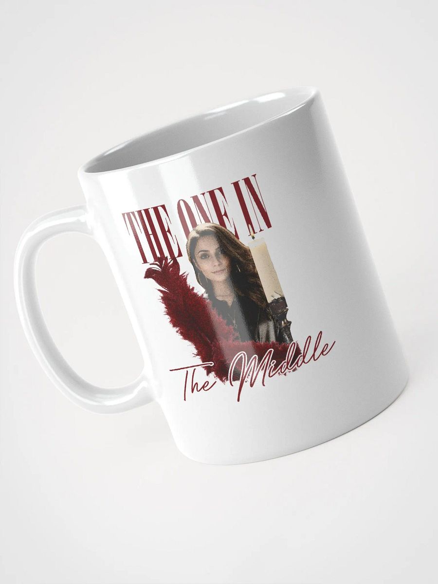 The One In The Middle (White Mug - Red Version) product image (3)