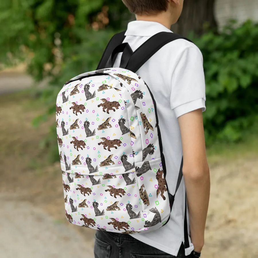 Hyena Shapes Backpack product image (8)