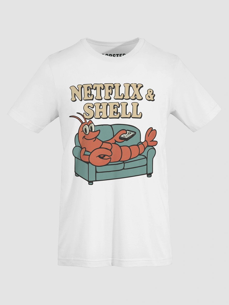 Netflix & Shell – Chill Lobster Vibes Tee product image (7)