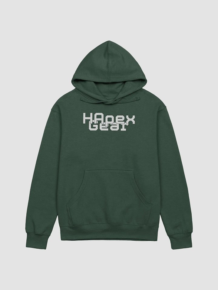 Midweight Hoodie - White HApex Gear White Logo product image (1)