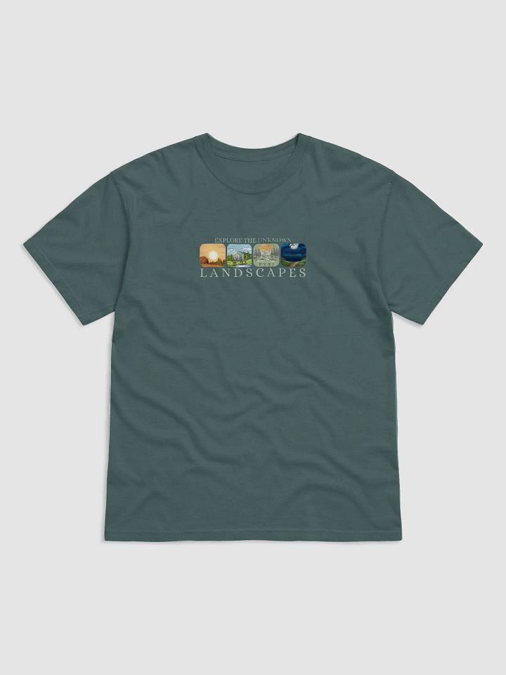 Landscapes Garment Dyed Organic Cotton T-Shirt product image (1)