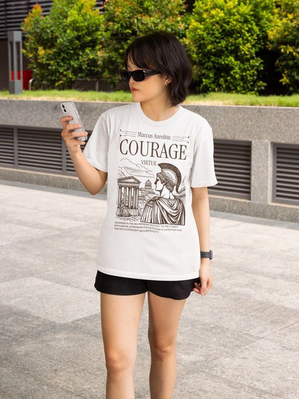 Stoic Virtues Courage Tshirt product image (3)