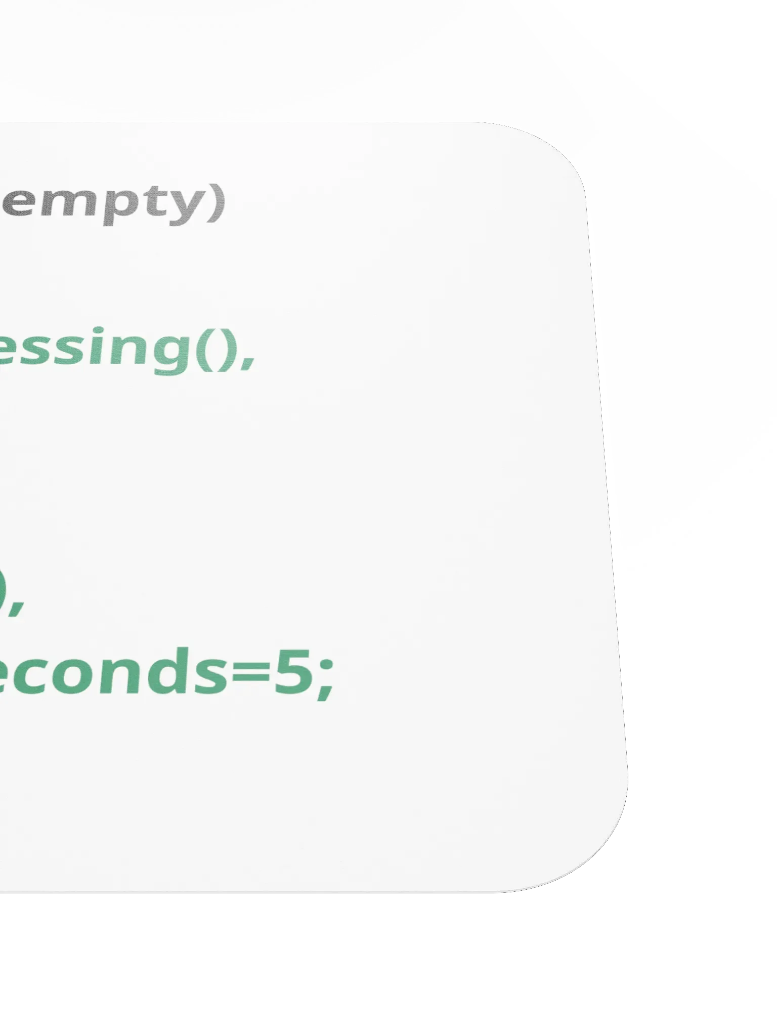 Wordle Gameplay Coding for Gamer Sean Mouse Pad product image (5)