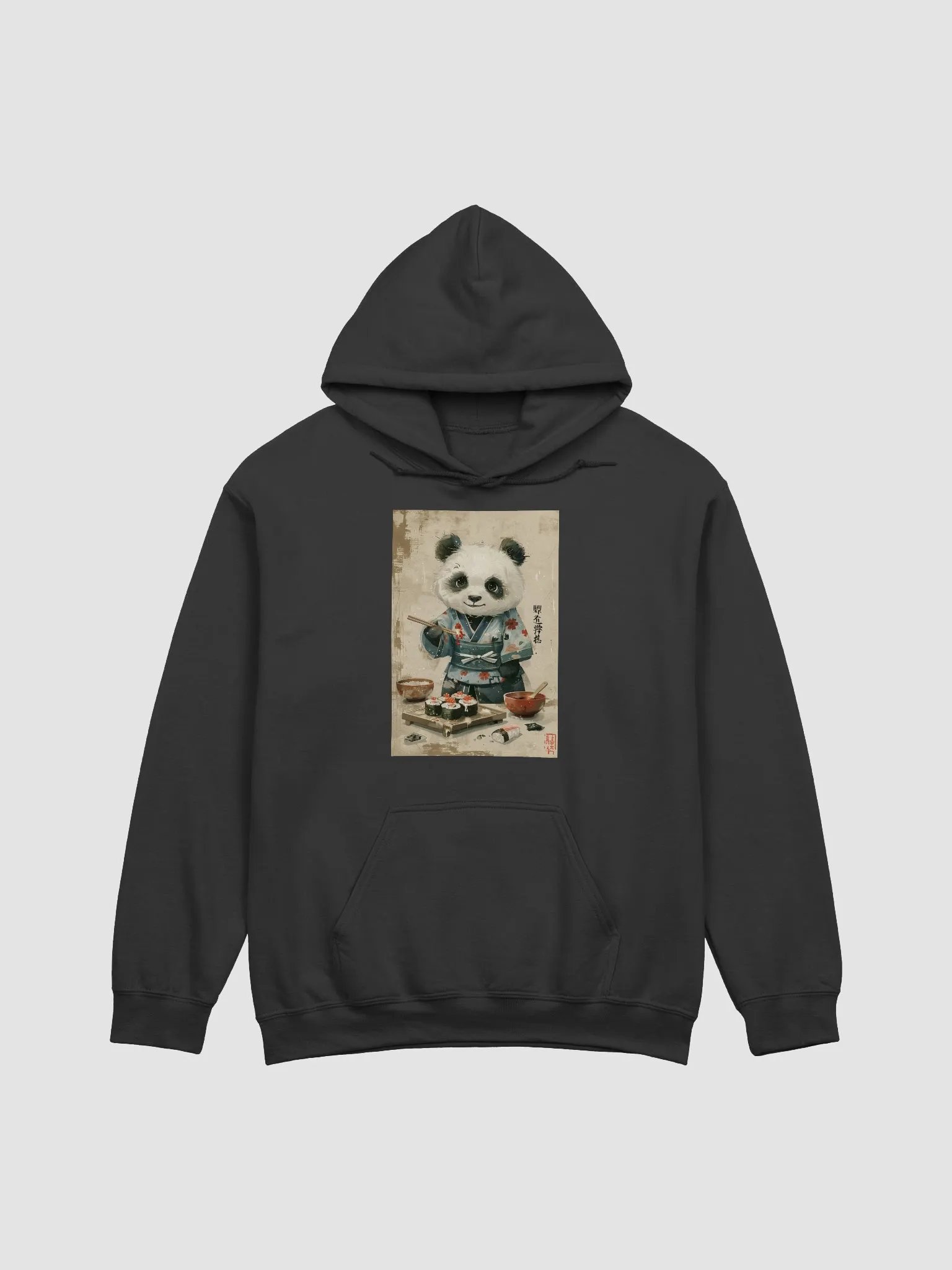 Cute Panda Sushi Adventure Hoodie product image (1)